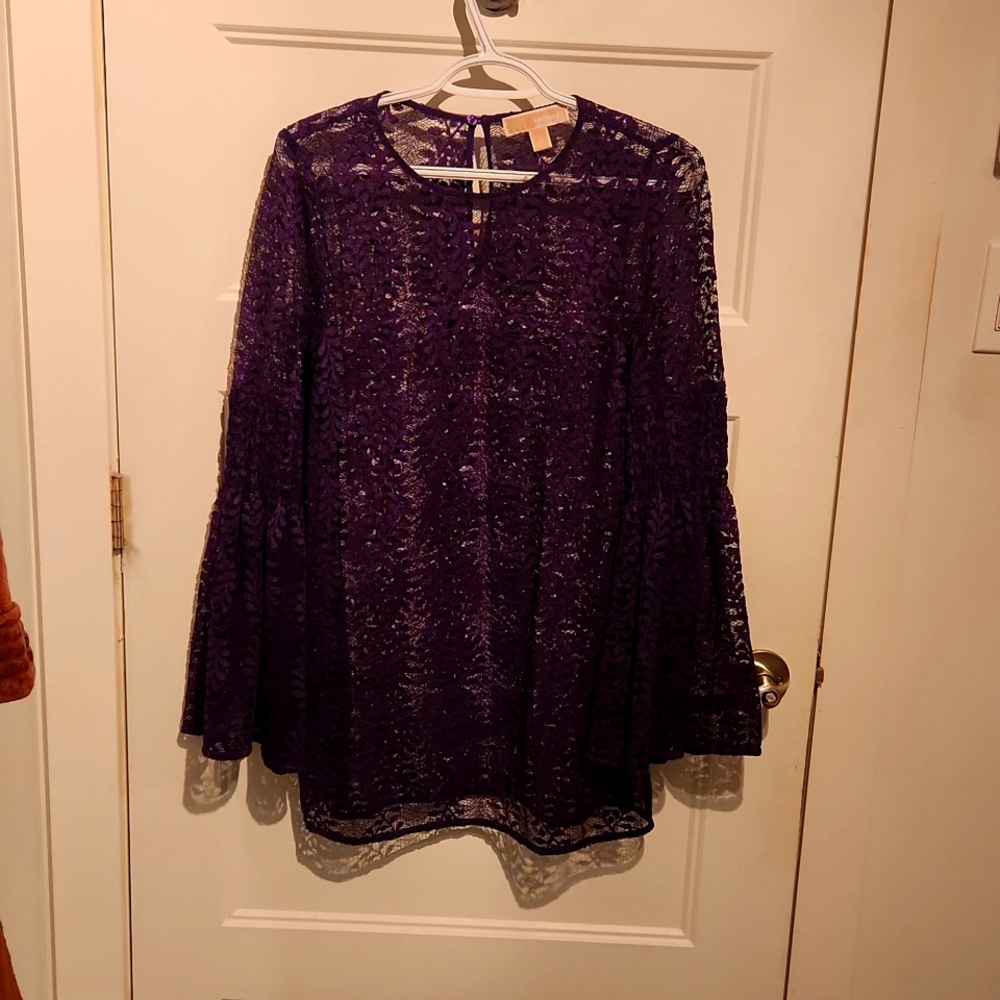 MICHEAL KORS SLEETED DRESS